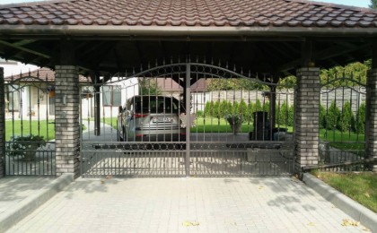 Кованые ворота